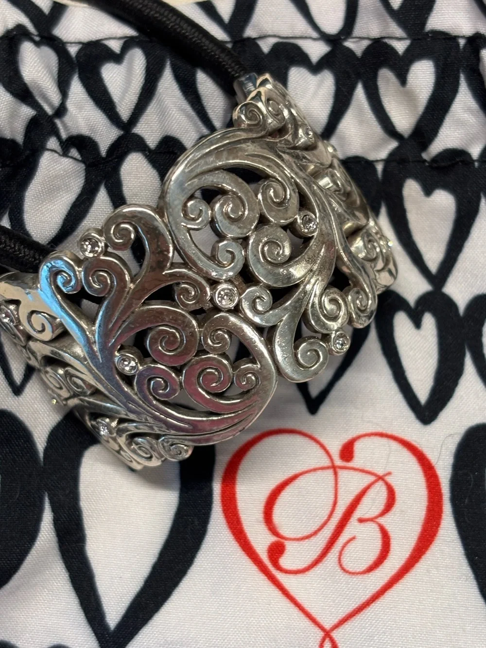 Brighton Madrid Lace Ponytail Holder